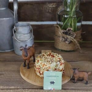 Chèvre enrobé saveurs du jardin