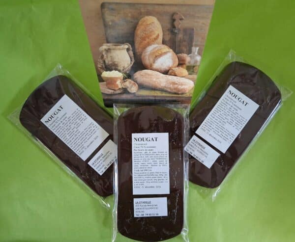 Chocolat noir nougat