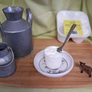 Barquette de 4 faisselles de chèvre x100g